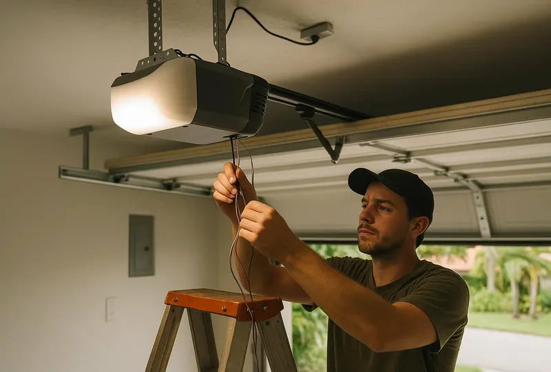 Garage Door Spring Repair in Jacksonville